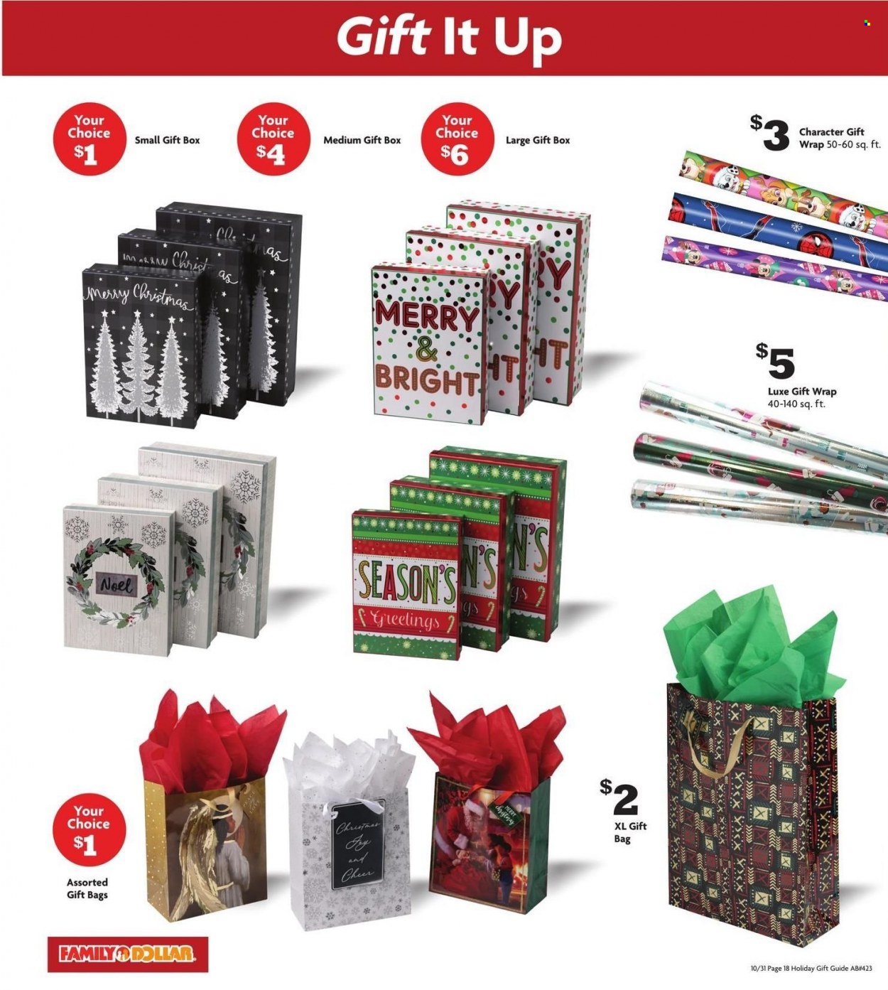 Family Dollar ad - 10/31/2022 - 12/25/2022. Page 19