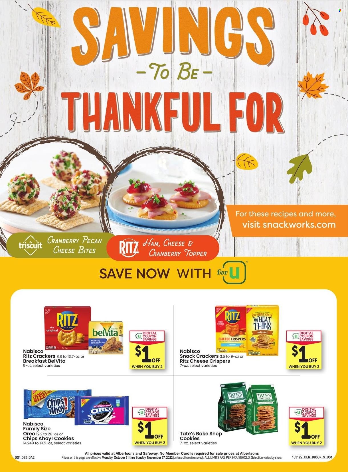 Safeway ad - 10/31/2022 - 11/27/2022. Page 7