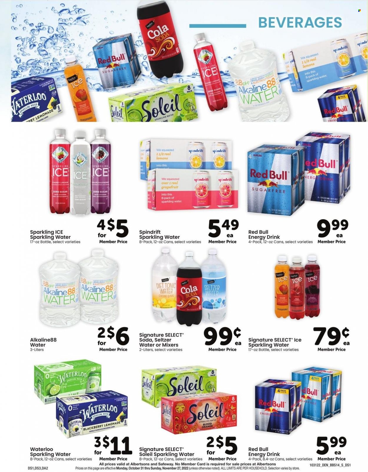 Safeway ad - 10/31/2022 - 11/27/2022. Page 14