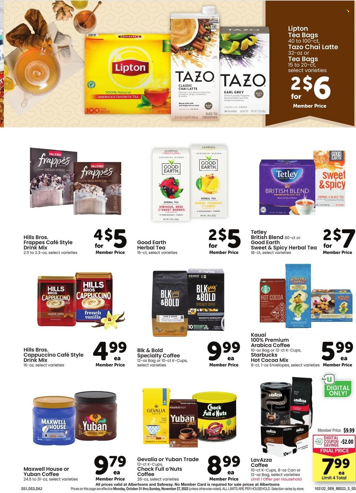 Safeway ad - 10/31/2022 - 11/27/2022. Page 22