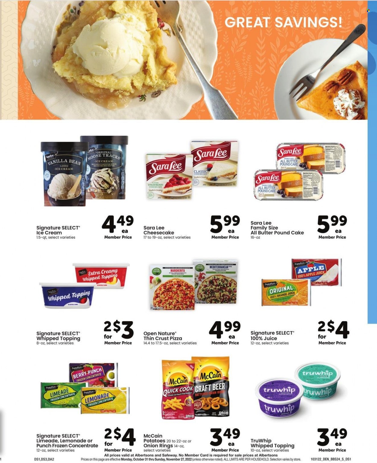 Safeway ad - 10/31/2022 - 11/27/2022. Page 23