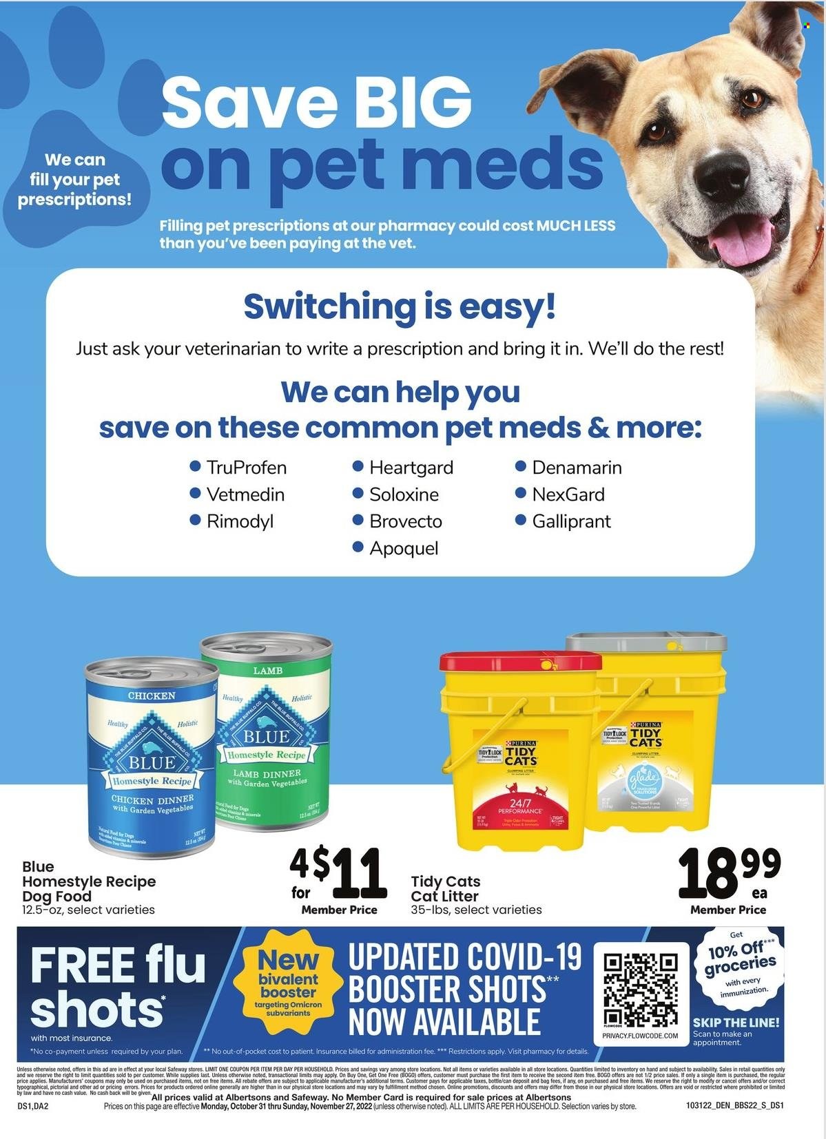 Safeway ad - 10/31/2022 - 11/27/2022. Page 24