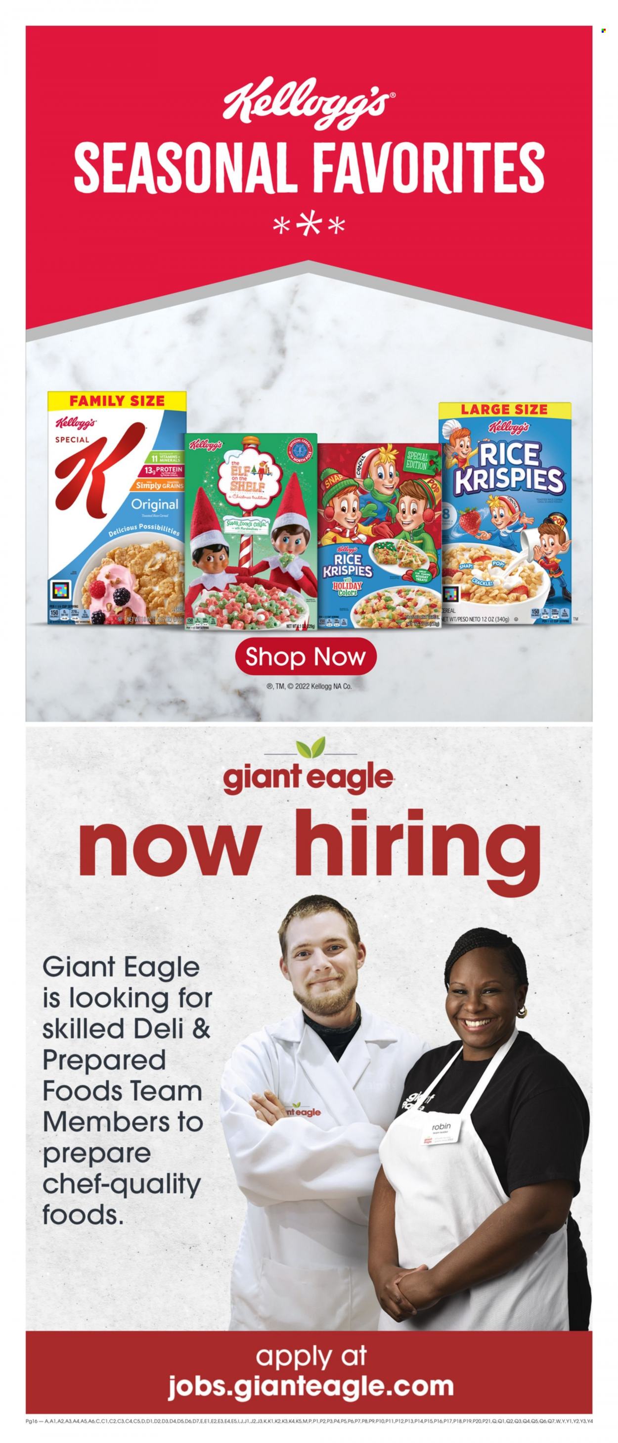Giant Eagle ad - 11/03/2022 - 11/09/2022. Page 17