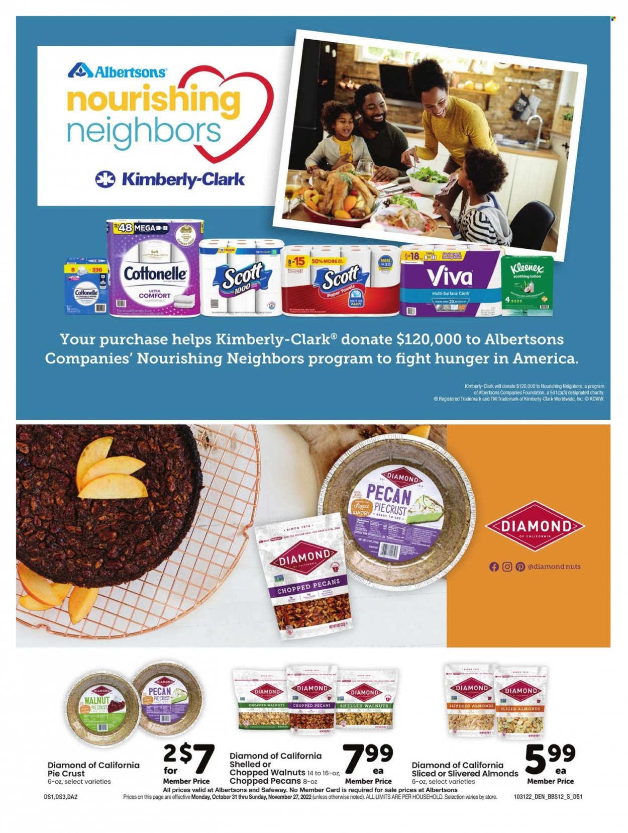 Albertsons ad - 10/31/2022 - 11/27/2022. Page 12