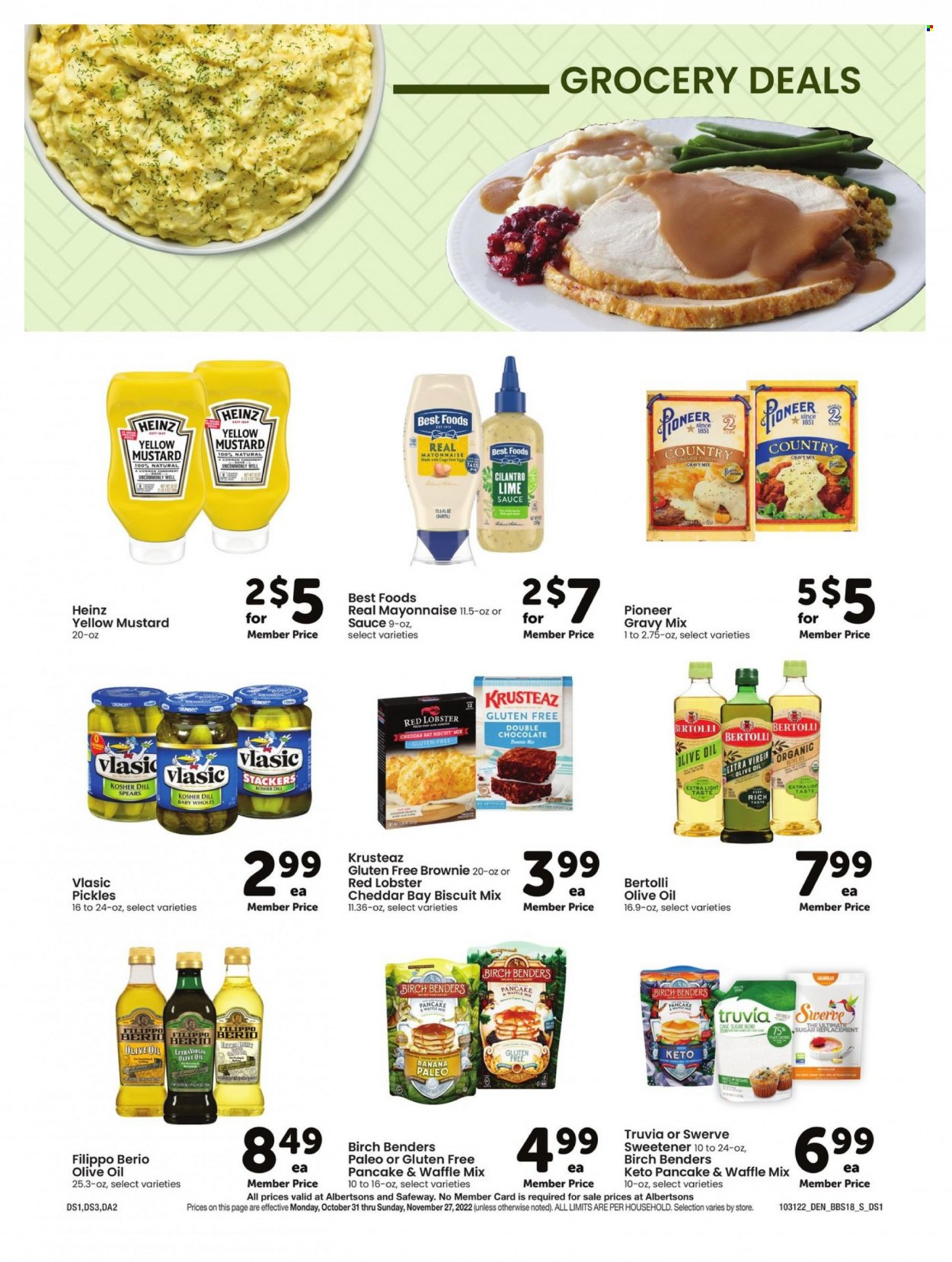 Albertsons ad - 10/31/2022 - 11/27/2022. Page 18