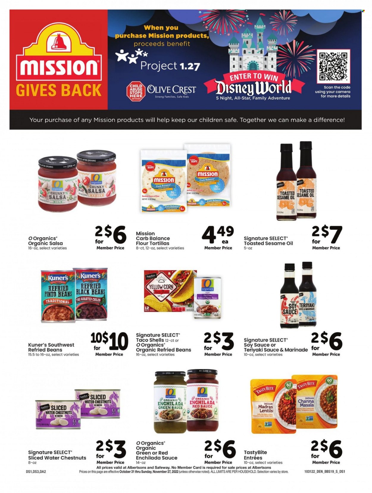 Albertsons ad - 10/31/2022 - 11/27/2022. Page 19