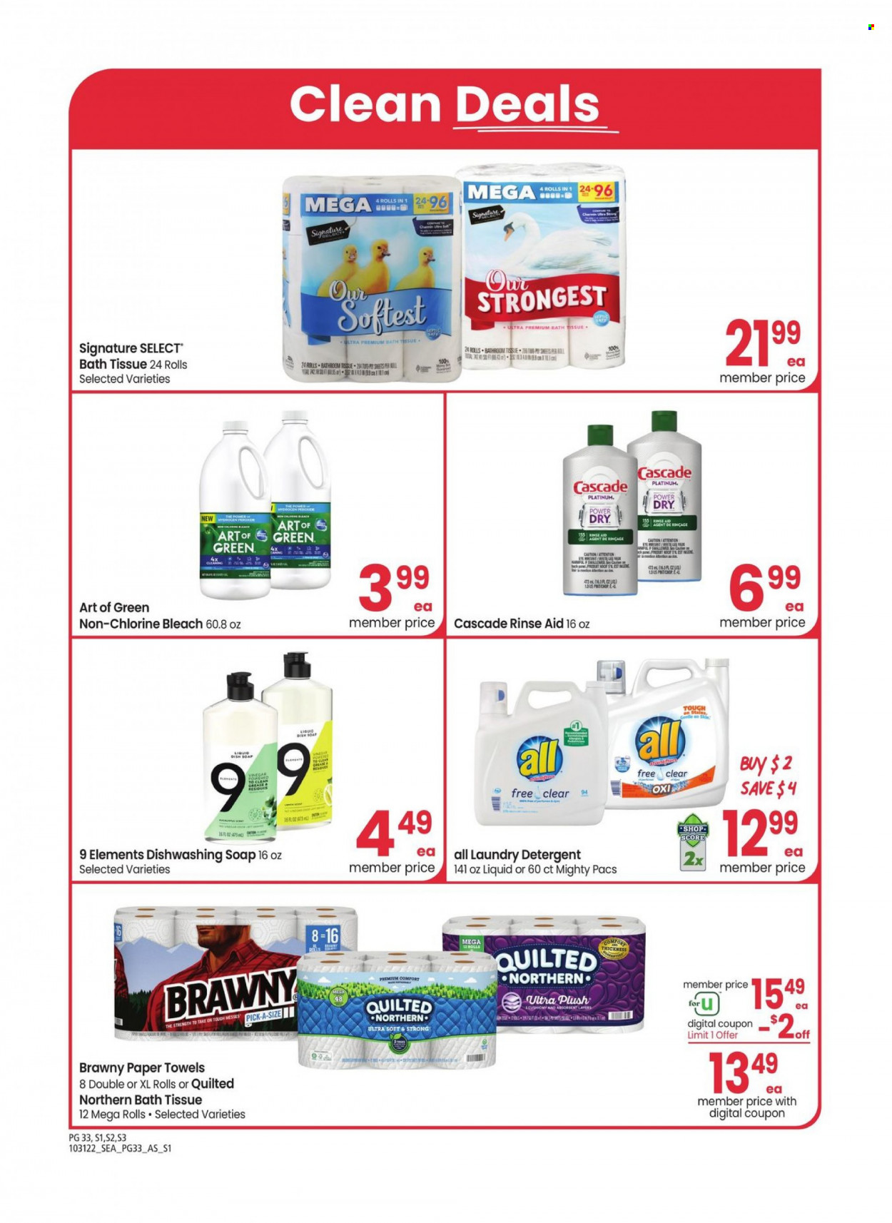 Albertsons ad - 10/31/2022 - 11/27/2022. Page 33