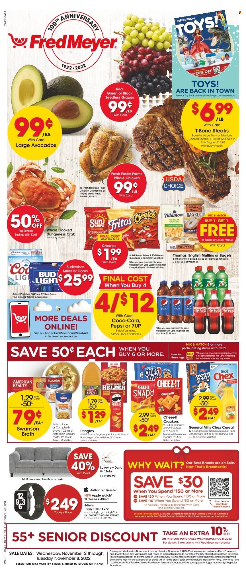 Fred Meyer ad - 11/02/2022 - 11/08/2022. Page 1