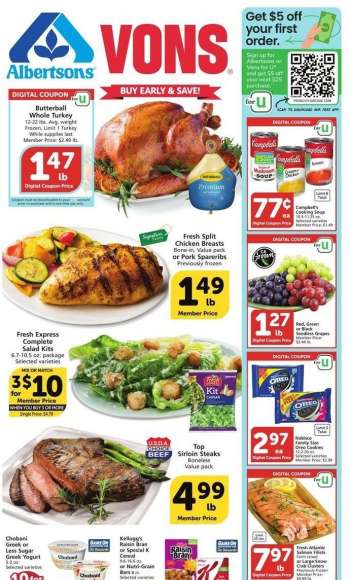 Vons Flyer - 11/02/2022 - 11/08/2022.