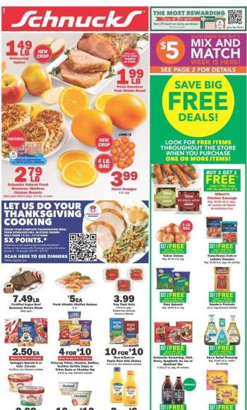 Schnucks Flyer - 11/02/2022 - 11/08/2022.