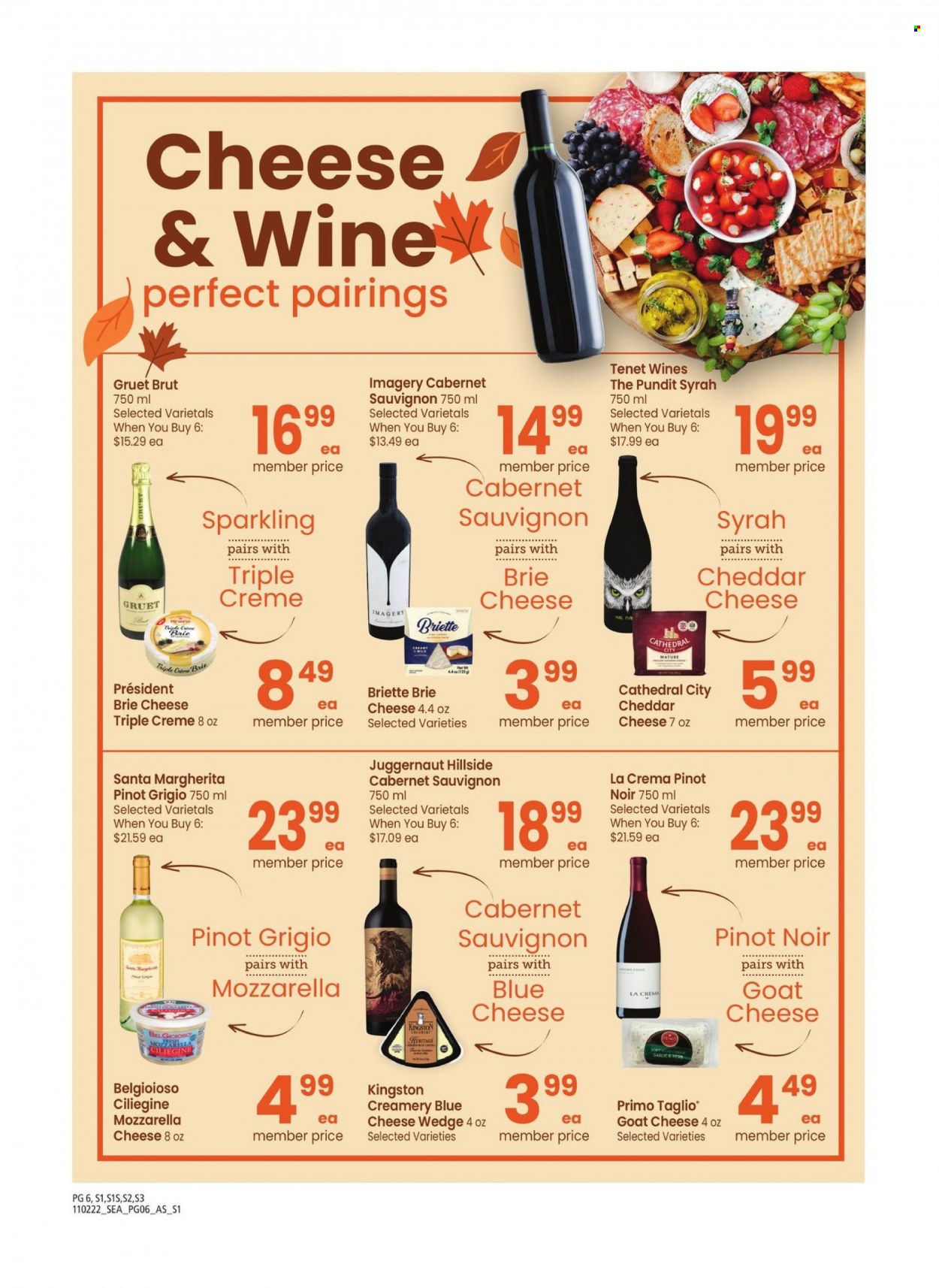 Albertsons ad - 11/02/2022 - 11/27/2022. Page 6