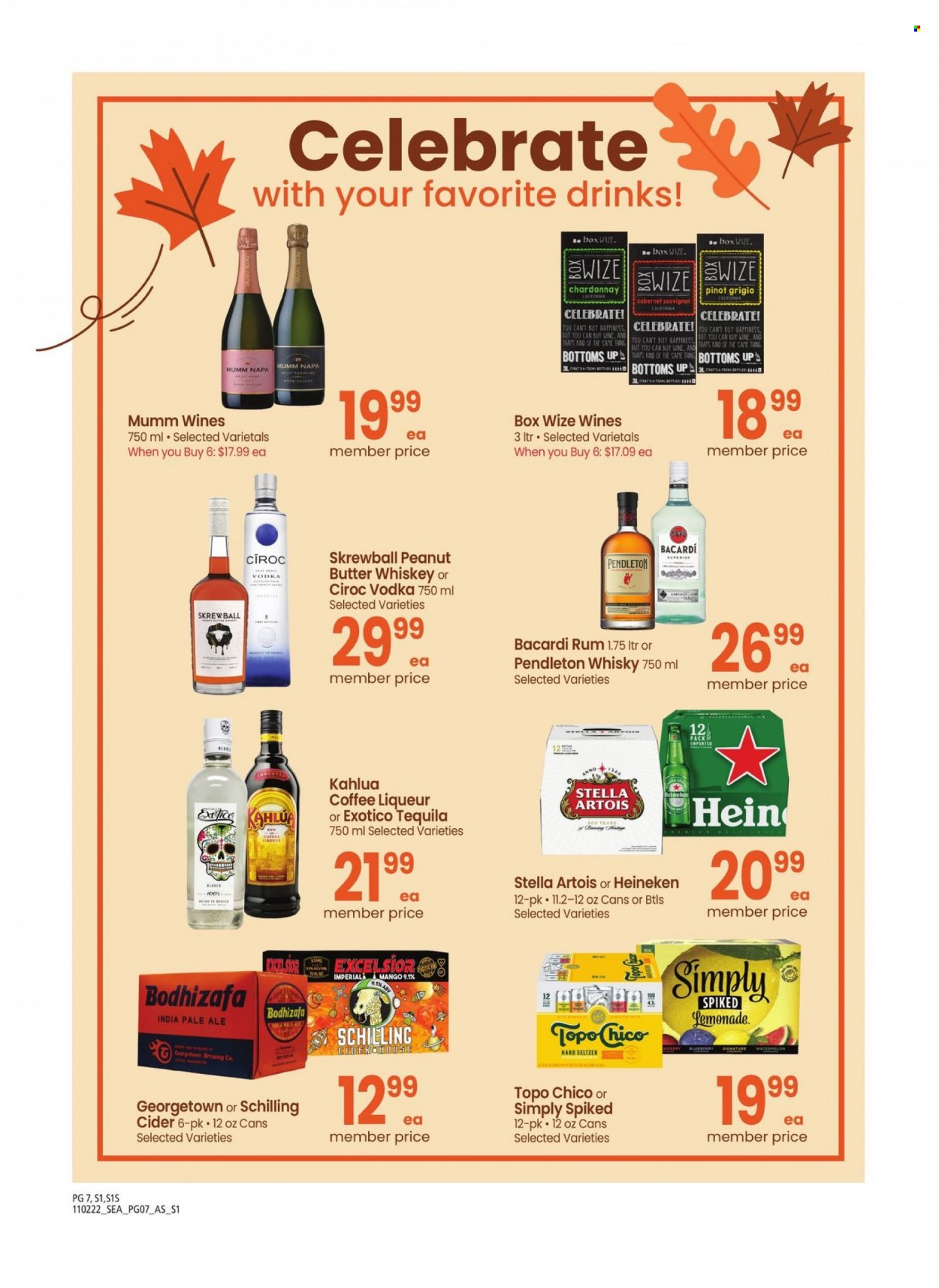 Albertsons ad - 11/02/2022 - 11/27/2022. Page 7