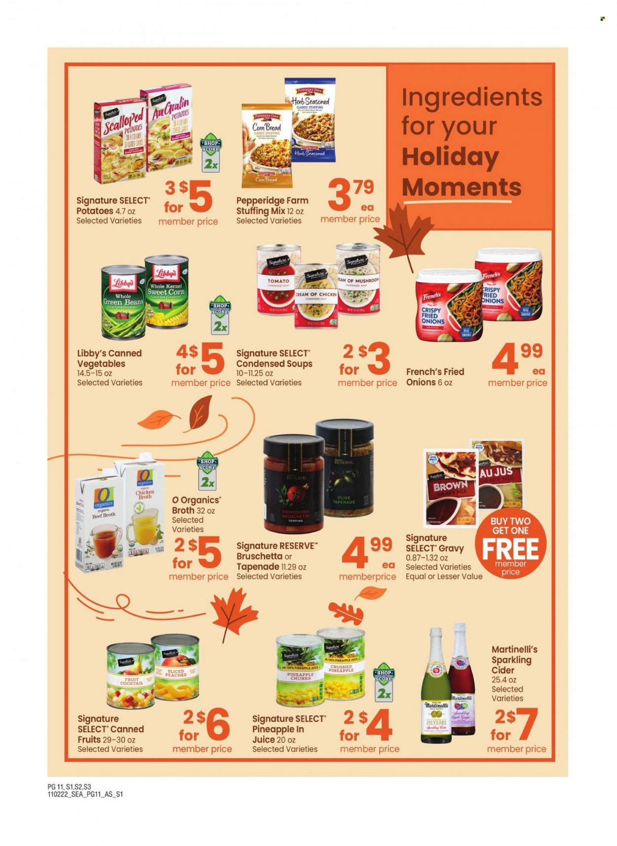 Albertsons ad - 11/02/2022 - 11/27/2022. Page 11