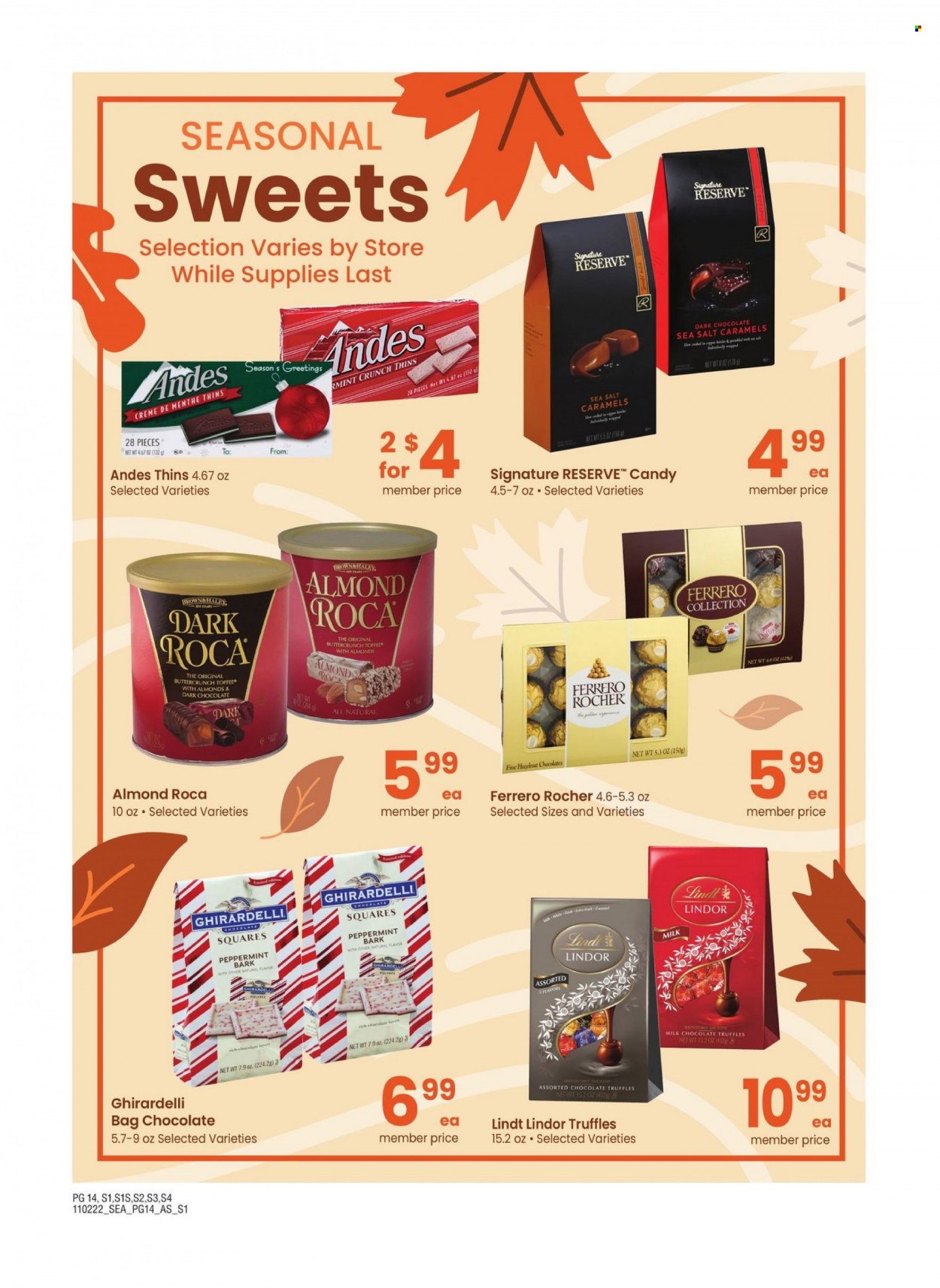 Albertsons ad - 11/02/2022 - 11/27/2022. Page 14