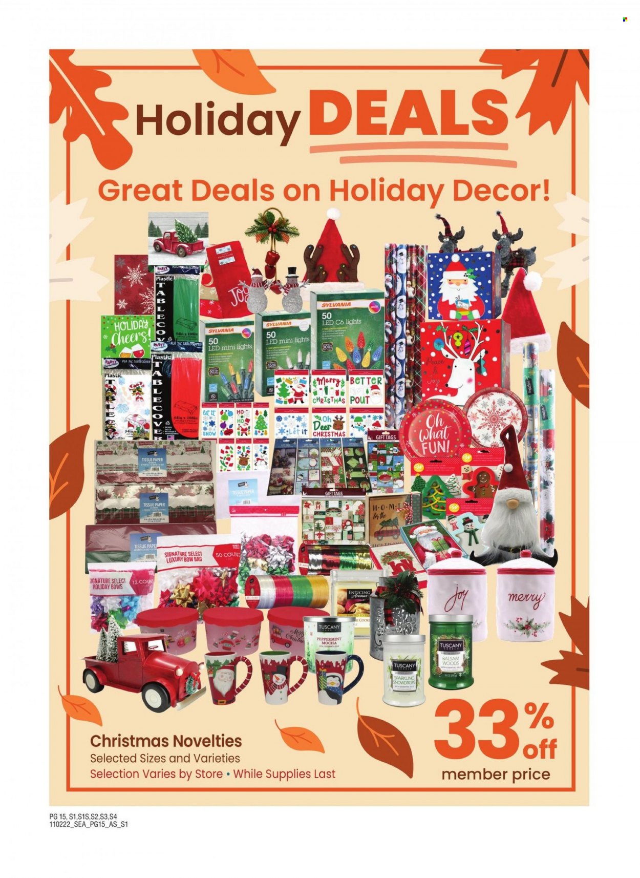 Albertsons ad - 11/02/2022 - 11/27/2022. Page 15