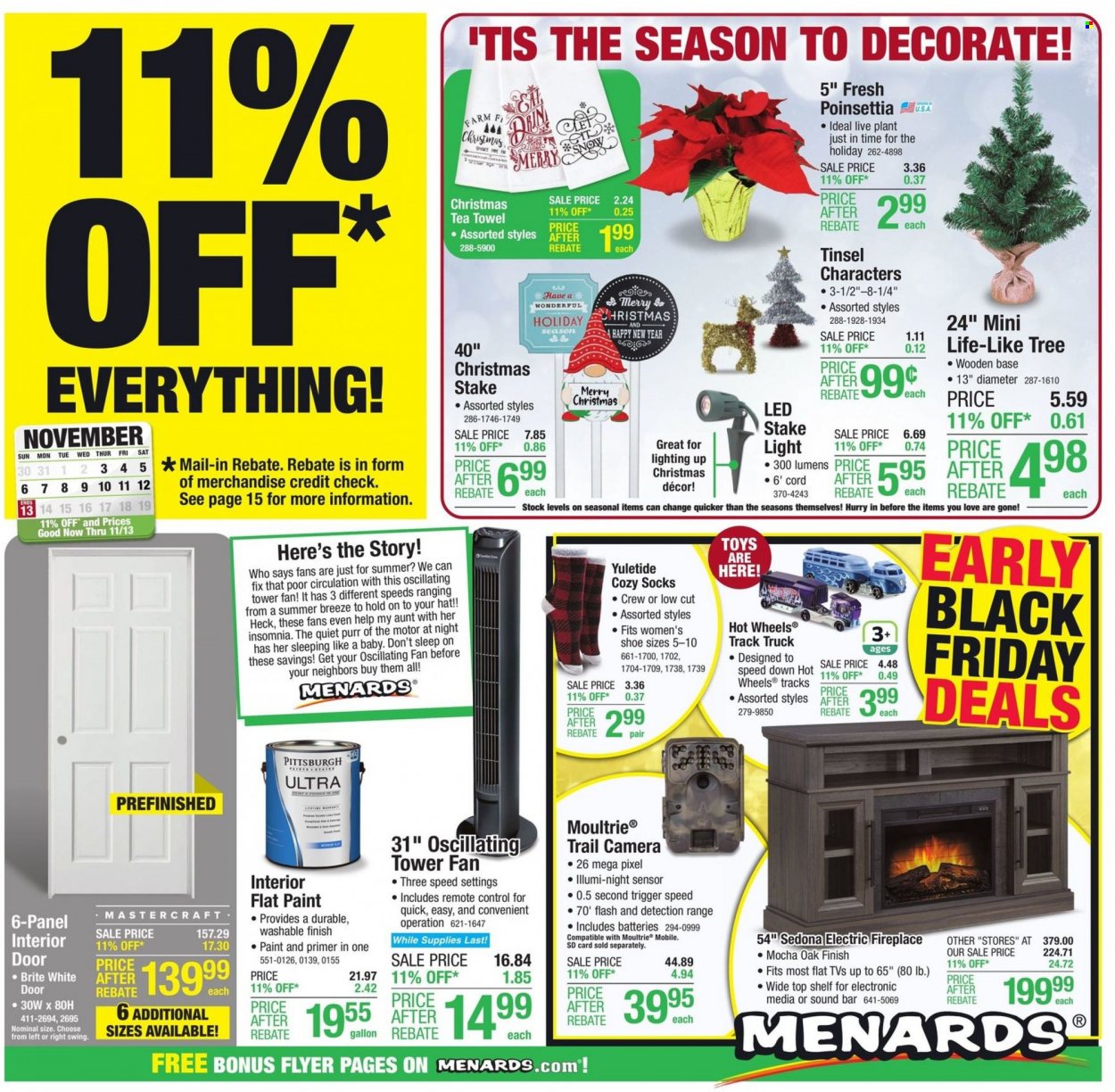 Menards ad - 11/03/2022 - 11/13/2022. Page 1
