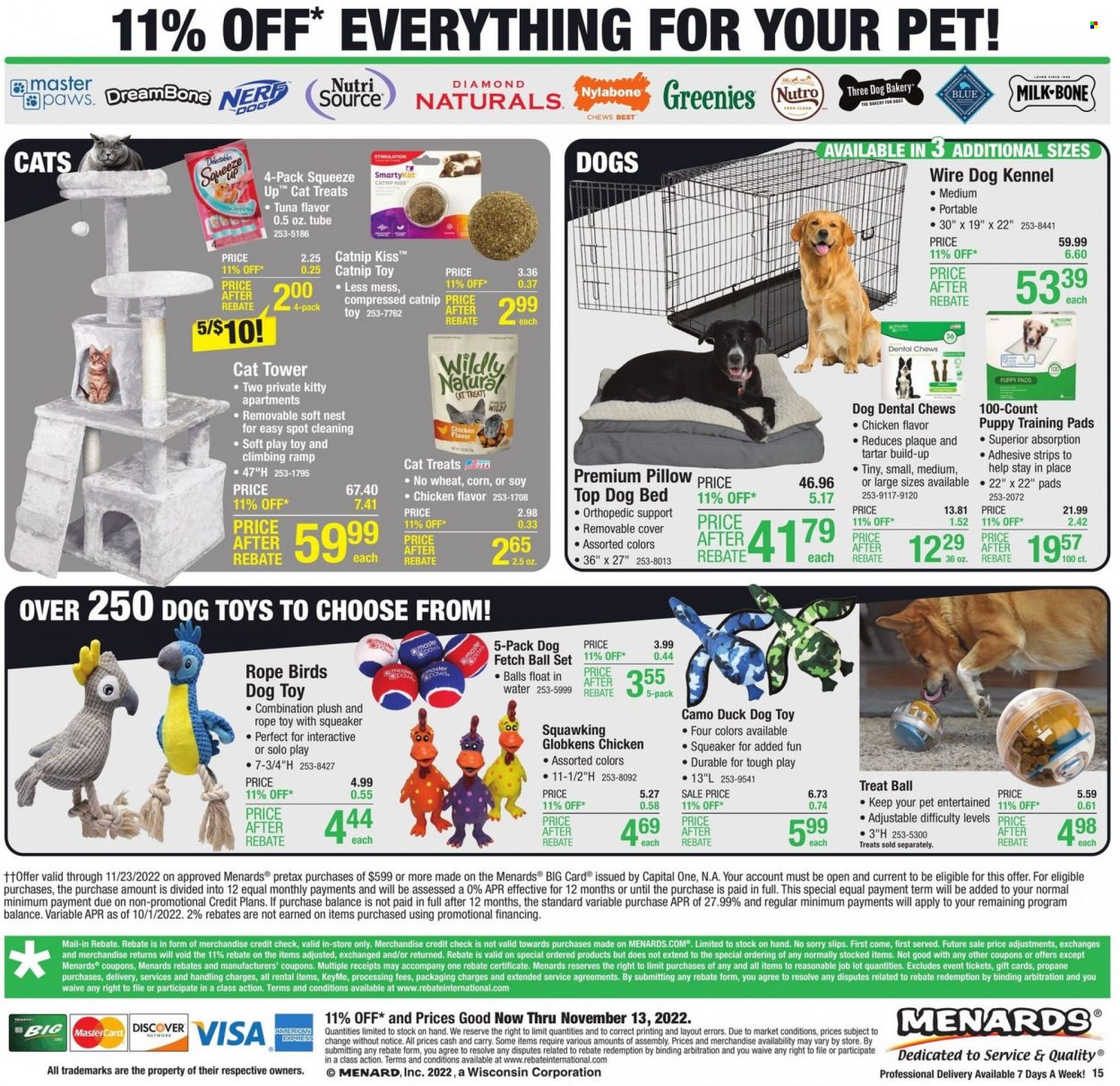 Menards ad - 11/03/2022 - 11/13/2022. Page 18