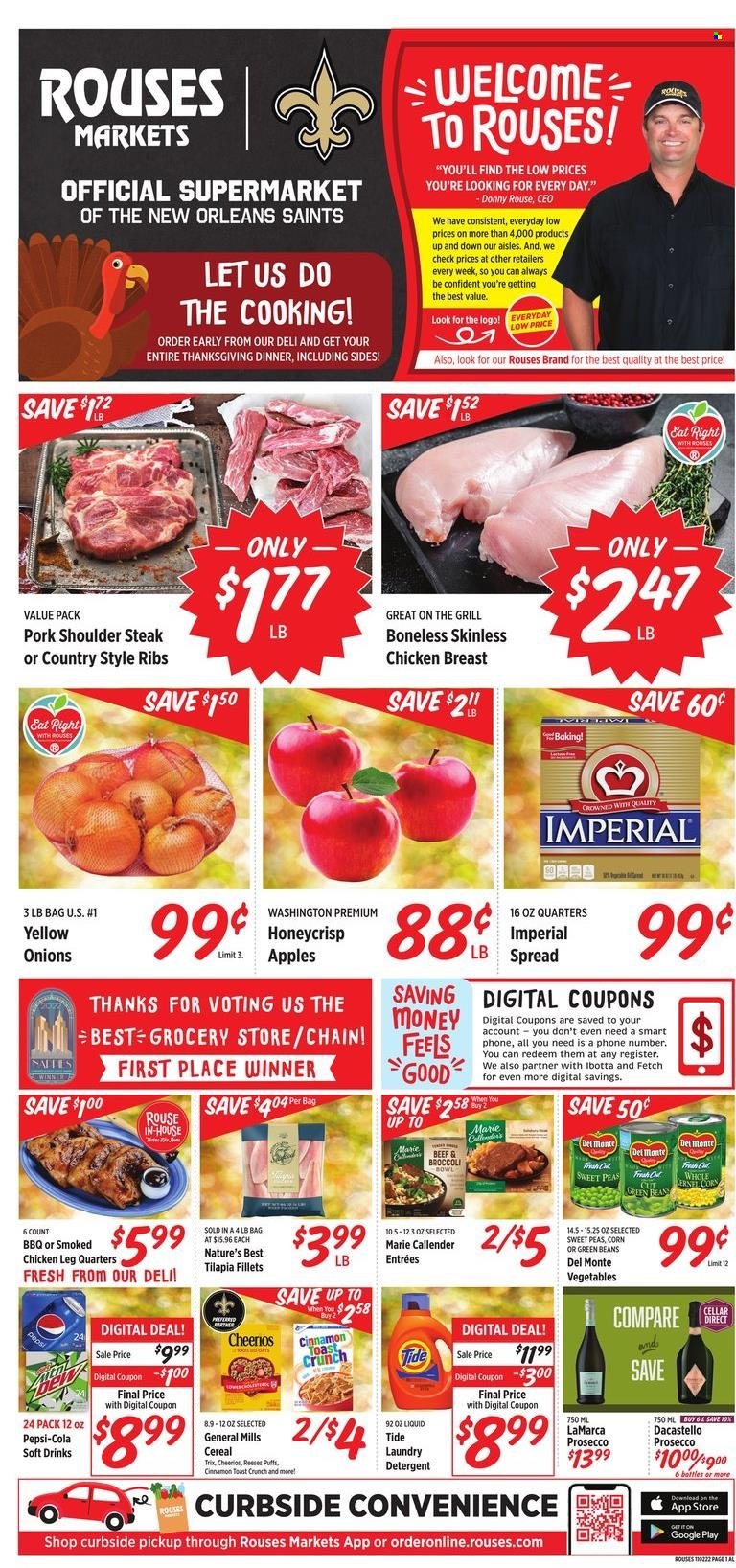 Rouses Markets ad - 11/02/2022 - 11/09/2022. Page 1