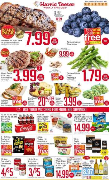 Harris Teeter Flyer - 11/02/2022 - 11/08/2022.