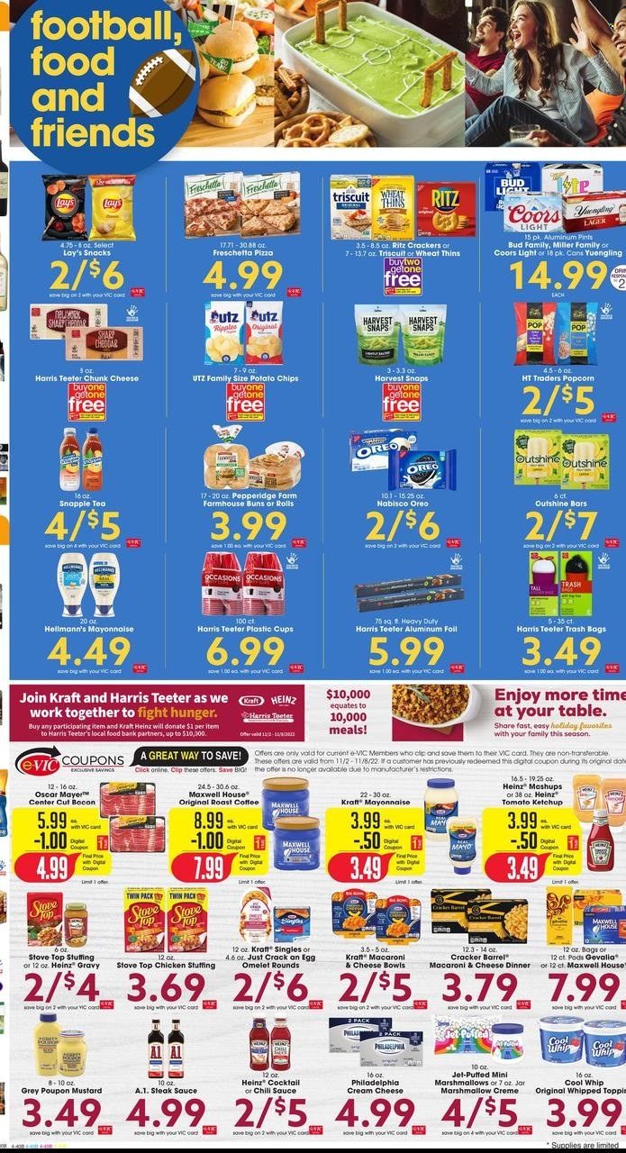 Harris Teeter ad - 11/02/2022 - 11/08/2022. Page 6