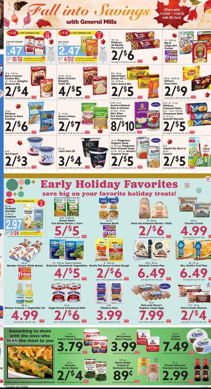 Harris Teeter ad - 11/02/2022 - 11/08/2022. Page 7