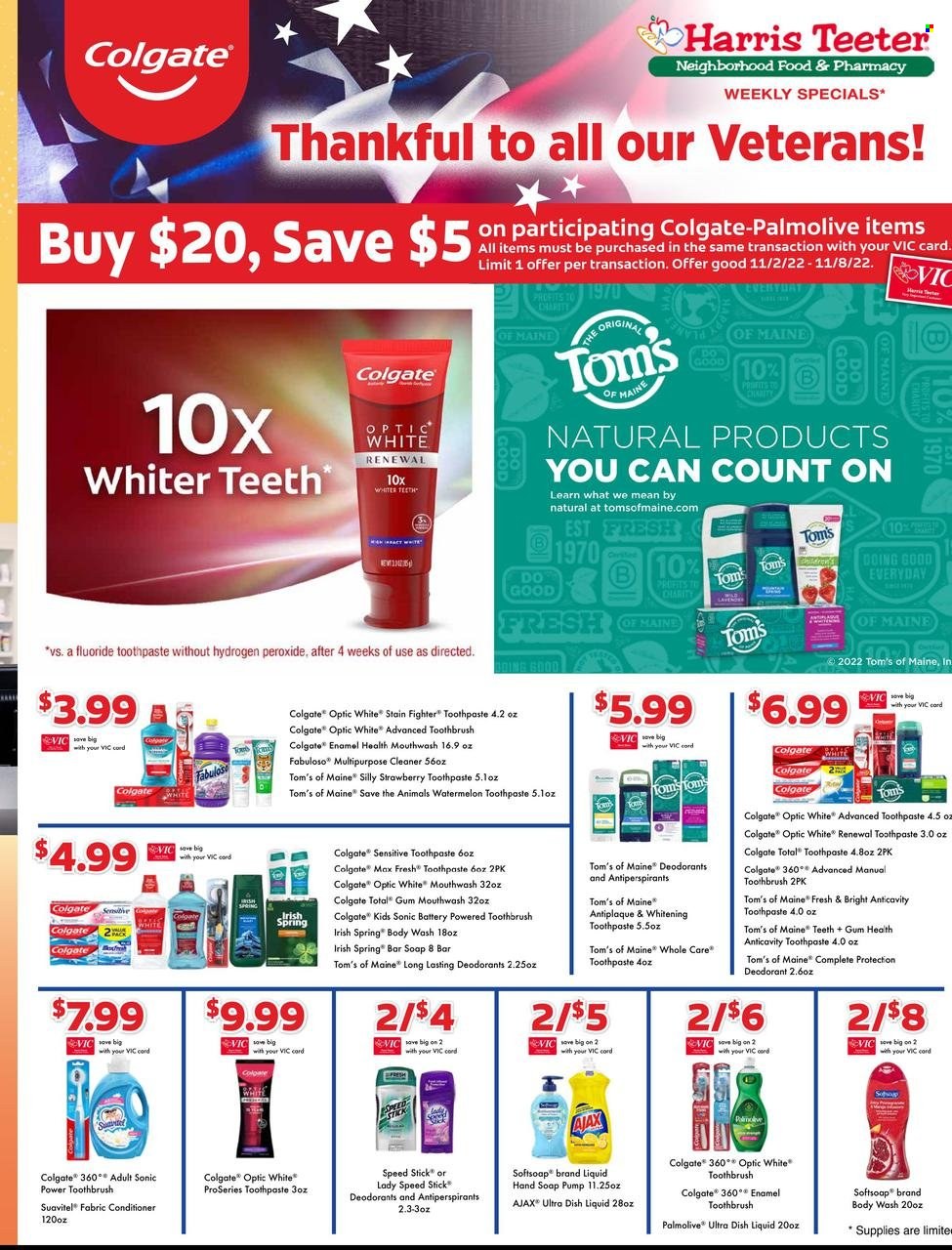Harris Teeter ad - 11/02/2022 - 11/08/2022. Page 12