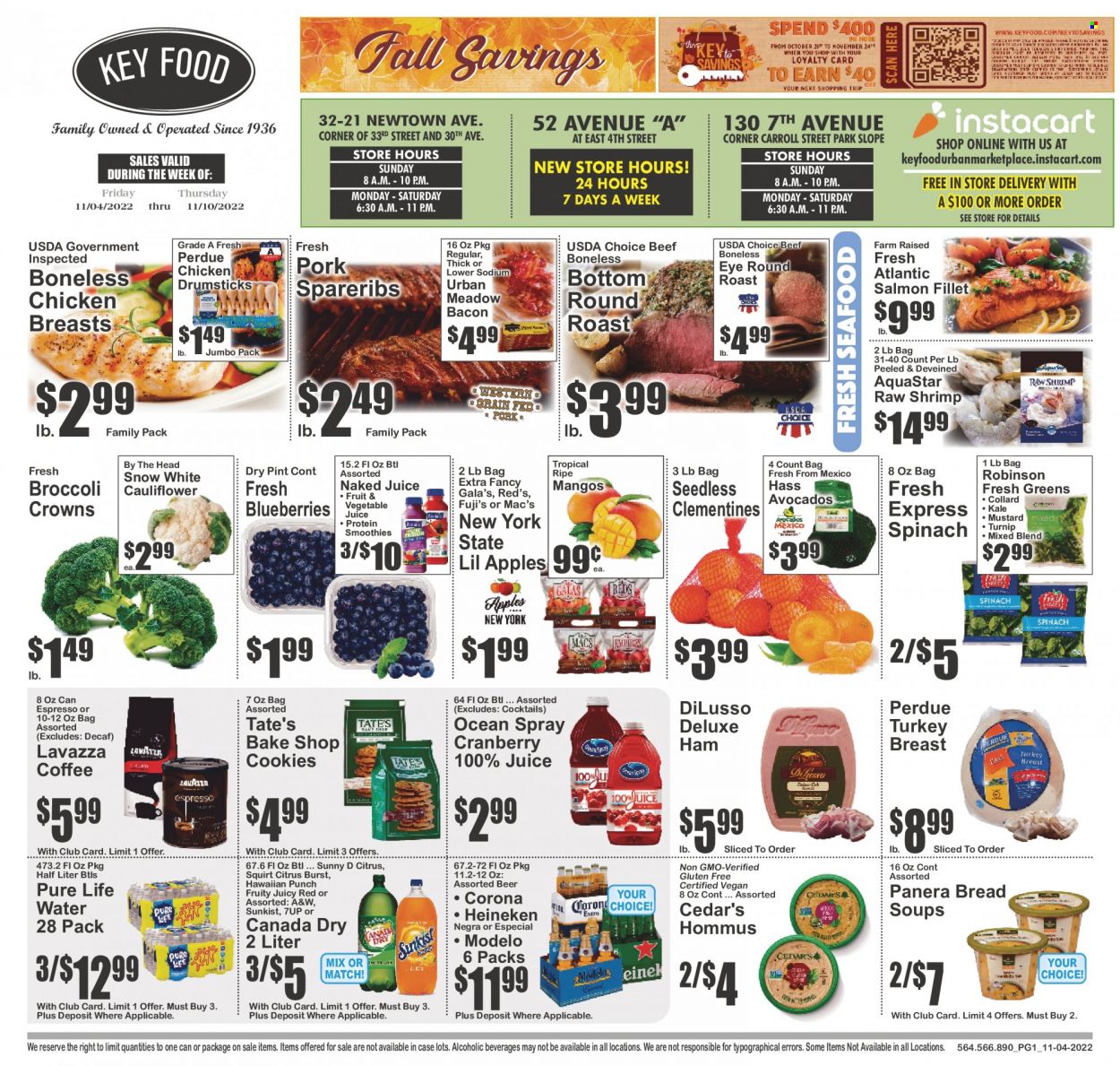 Key Food ad - 11/04/2022 - 11/10/2022. Page 1