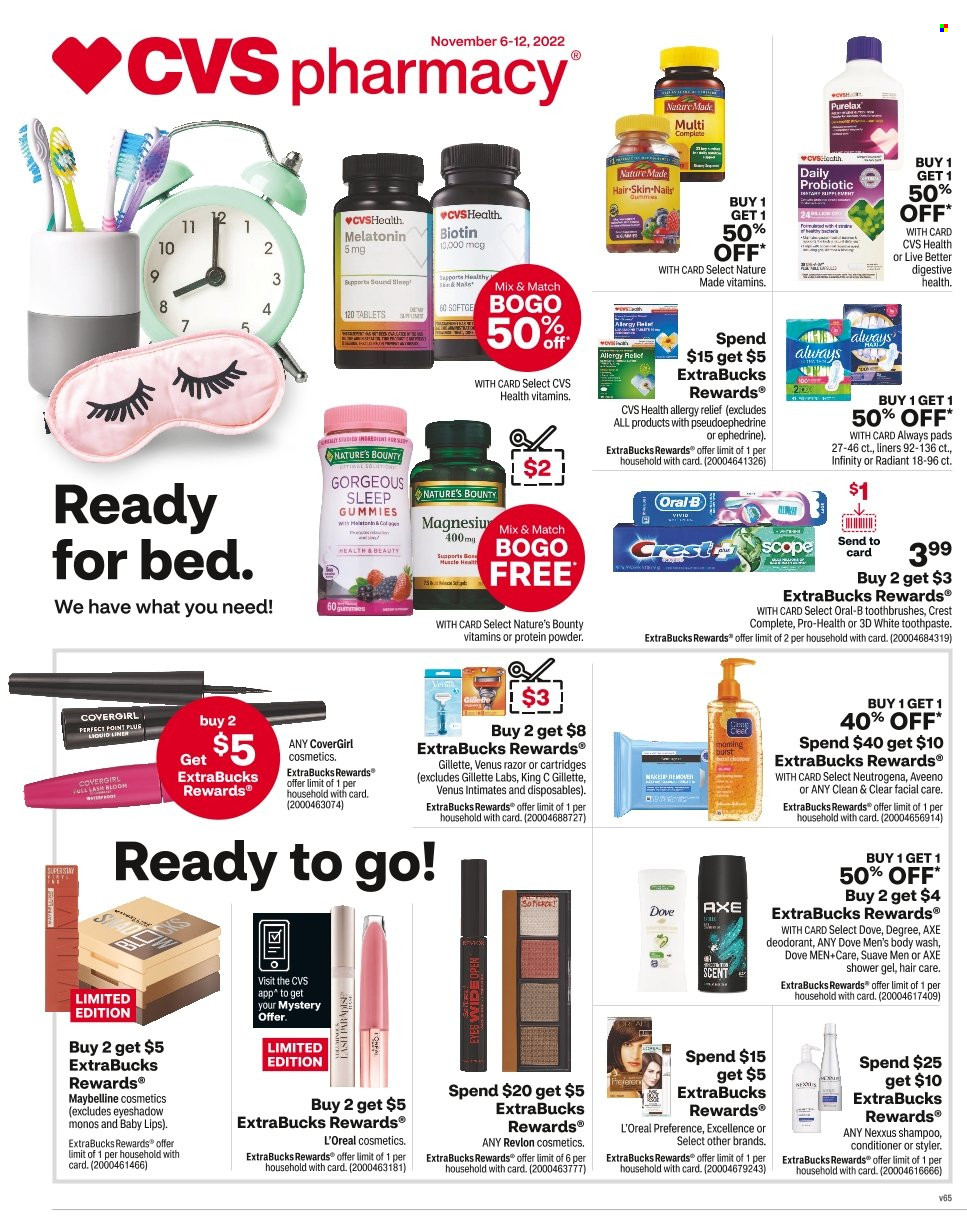 CVS Pharmacy ad - 11/06/2022 - 11/12/2022. Page 4