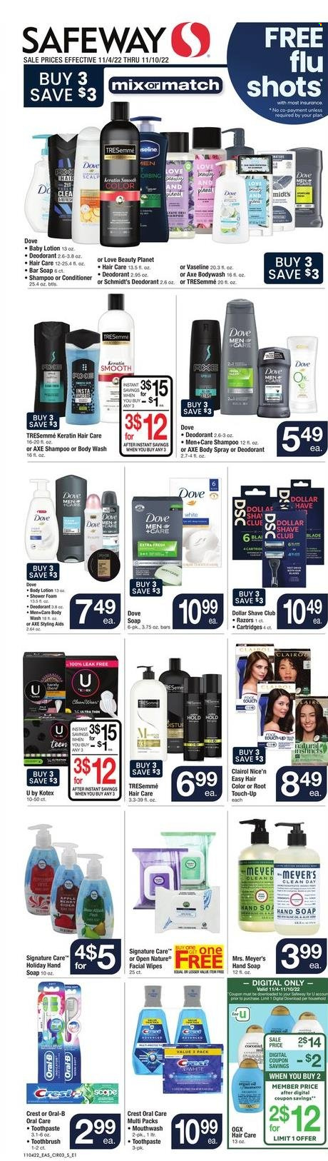 Safeway ad - 11/04/2022 - 11/10/2022. Page 4