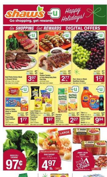 Shaw’s Flyer - 11/04/2022 - 11/10/2022.