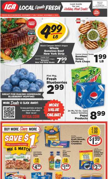 IGA Flyer - 11/02/2022 - 11/08/2022.