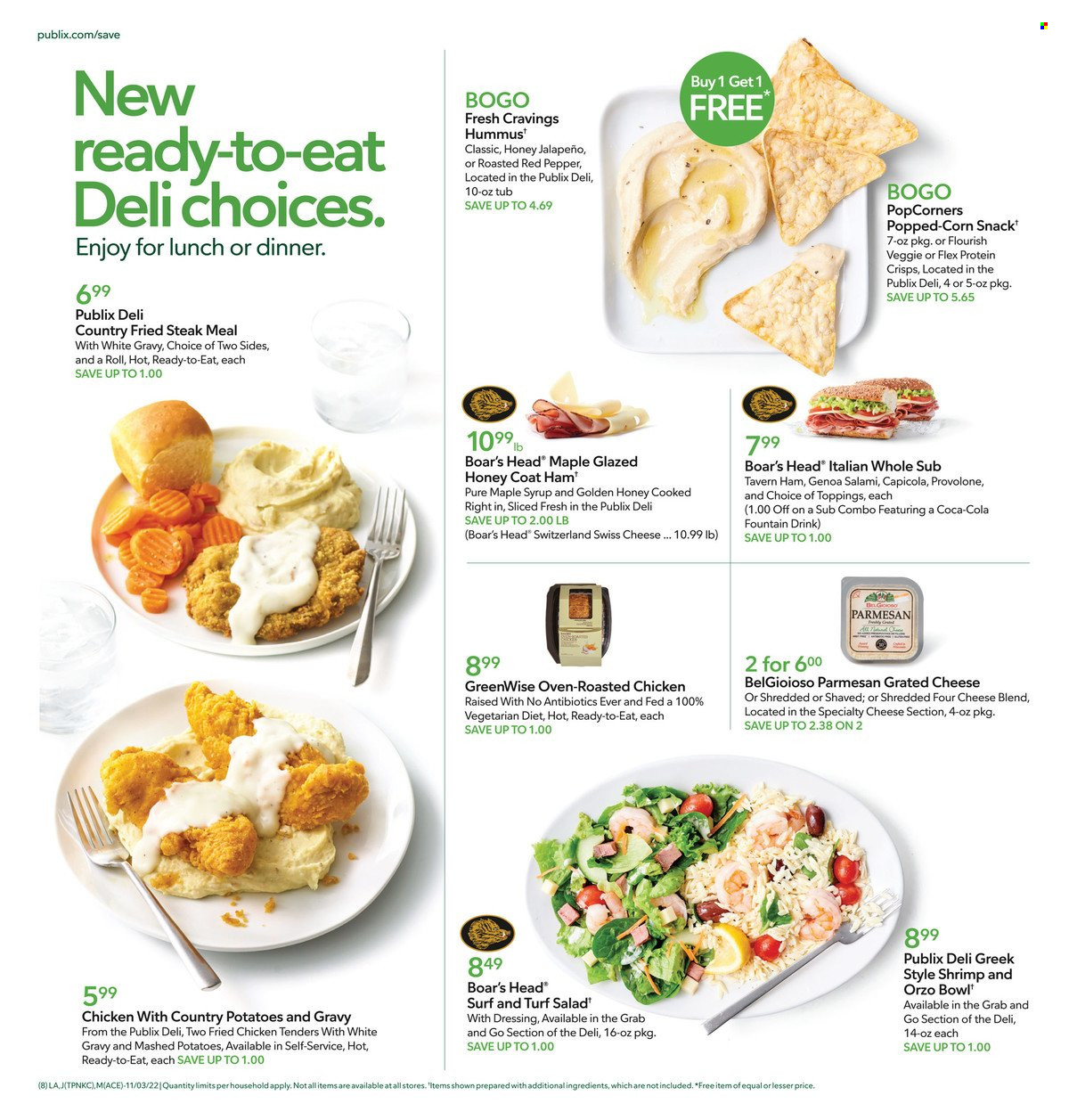 Publix ad - 11/03/2022 - 11/09/2022. Page 8