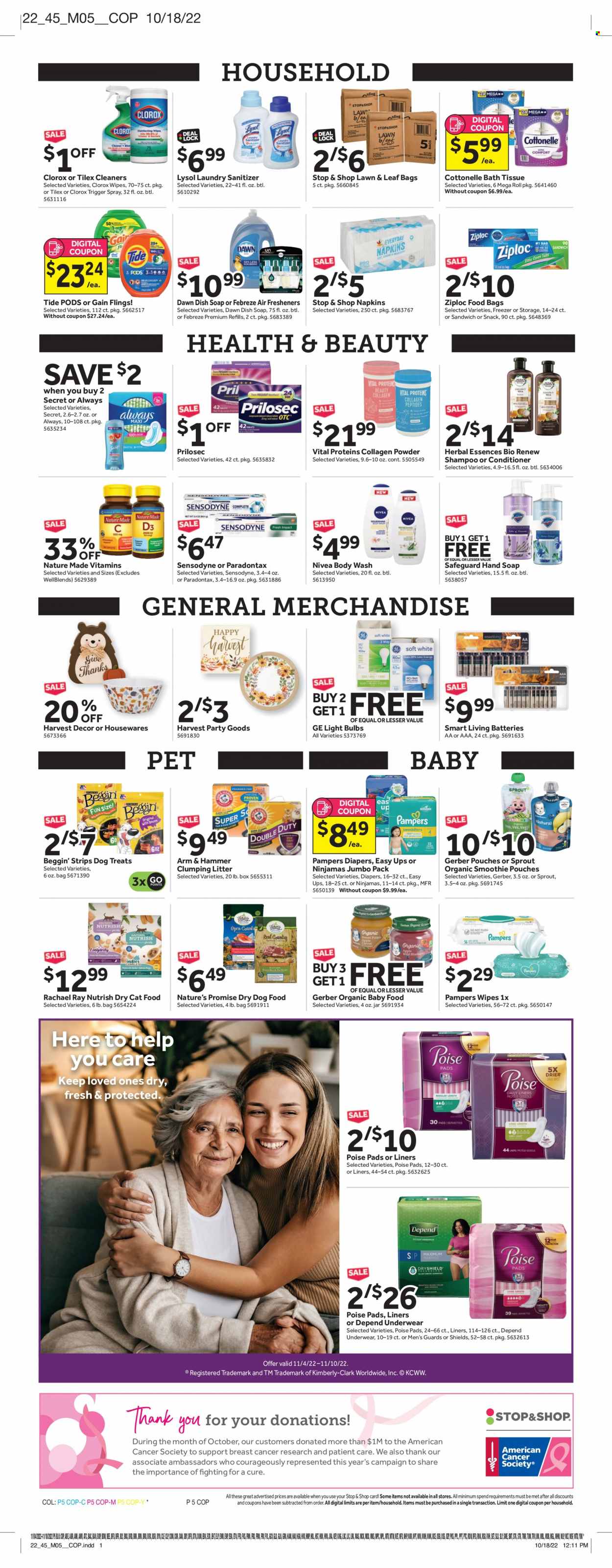 Stop & Shop ad - 11/04/2022 - 11/10/2022. Page 5