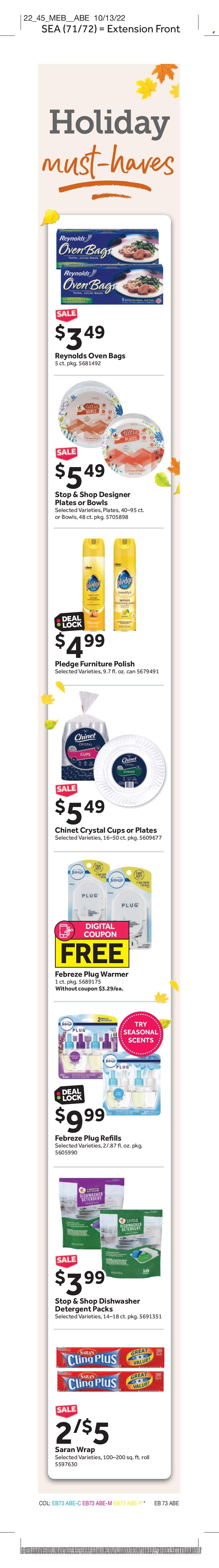 Stop & Shop ad - 11/04/2022 - 11/10/2022. Page 13