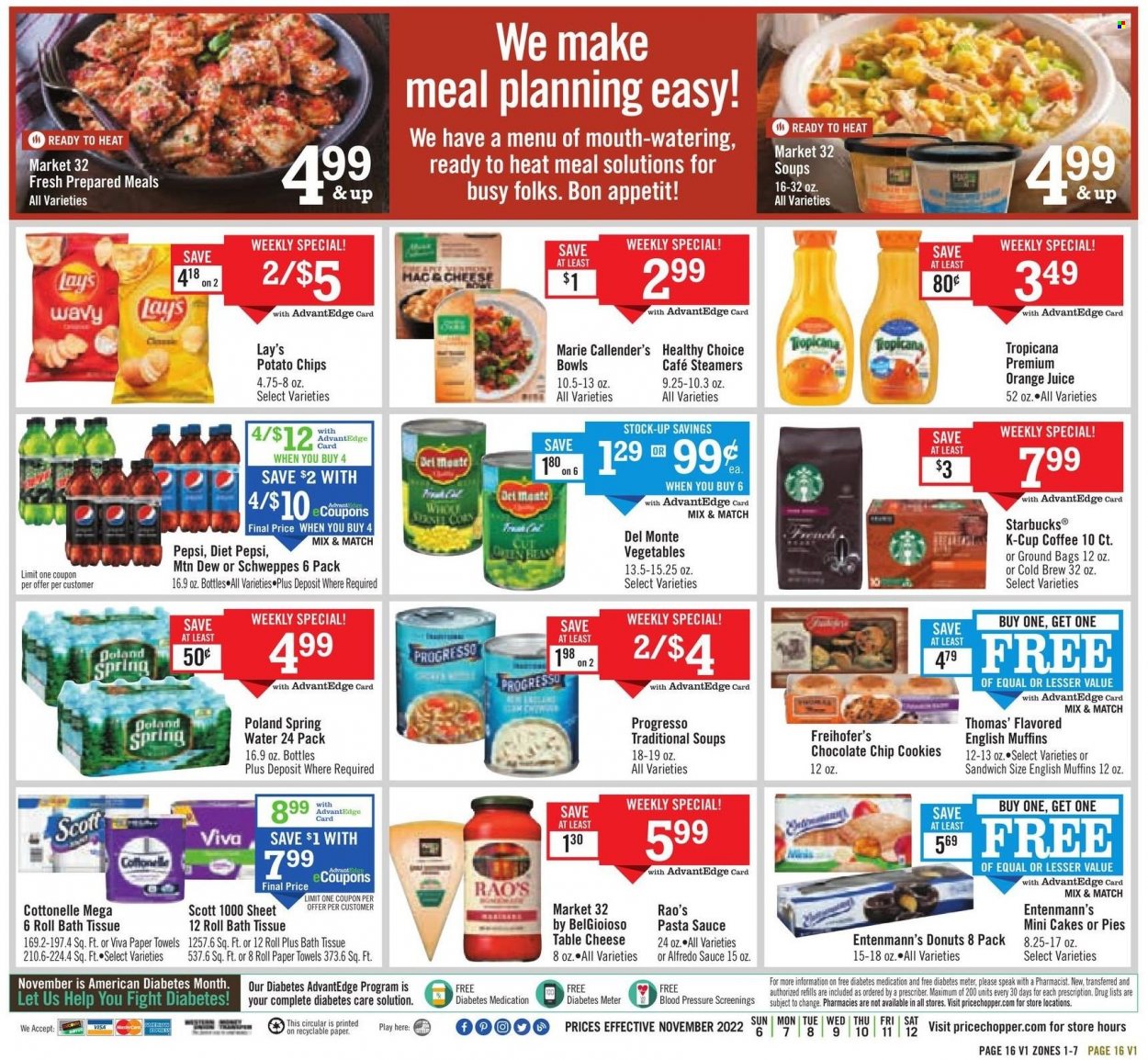Price Chopper ad - 11/06/2022 - 11/12/2022. Page 16