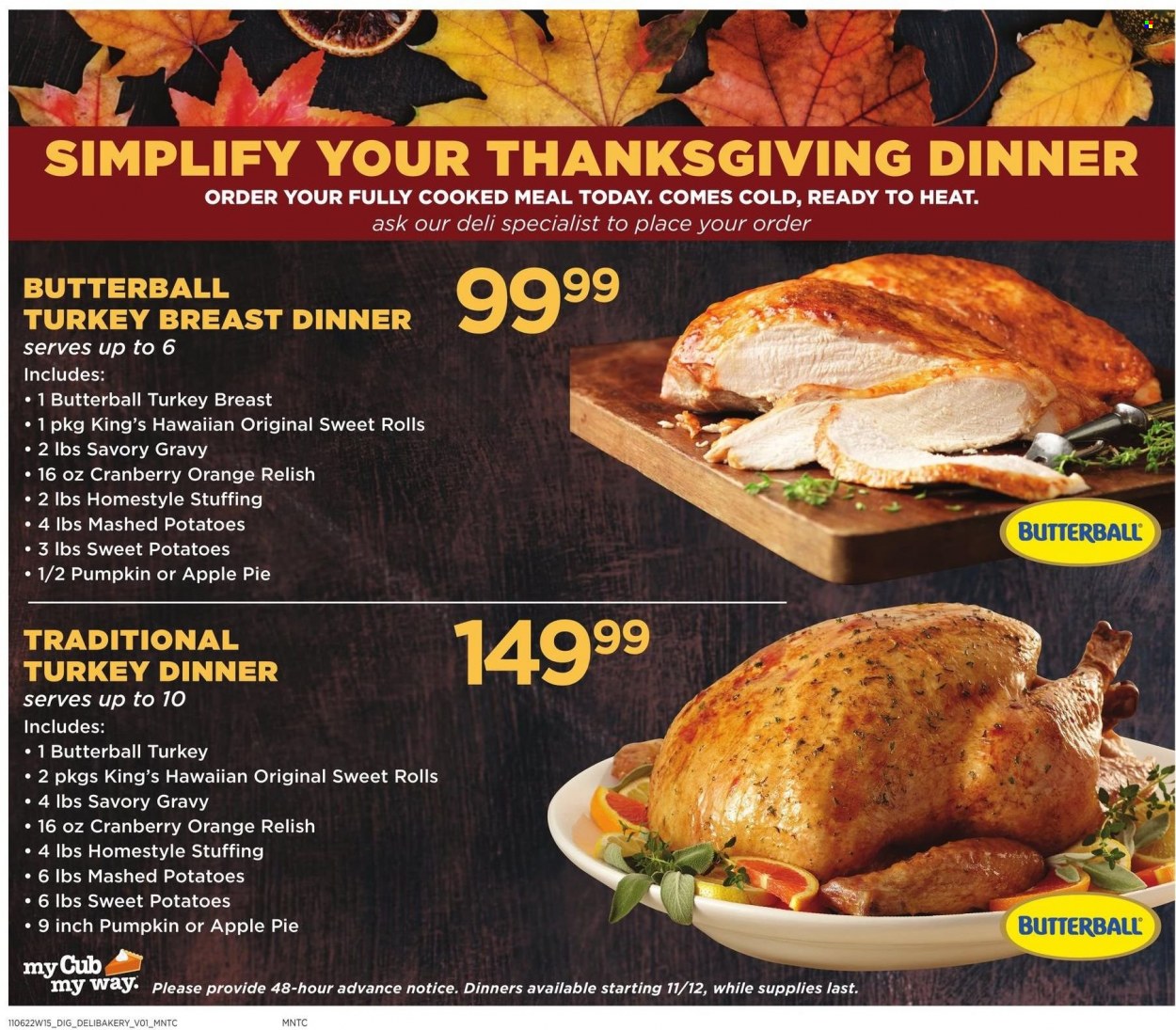 Cub Foods ad - 11/06/2022 - 11/12/2022. Page 8
