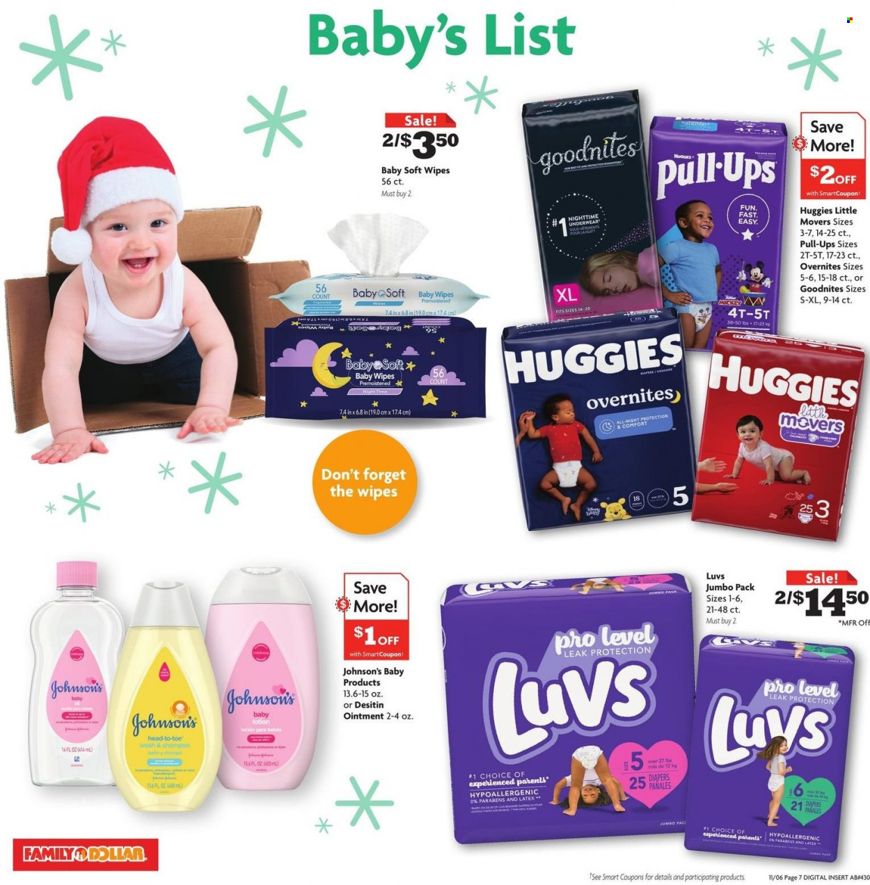 Family Dollar ad - 11/06/2022 - 11/12/2022. Page 17