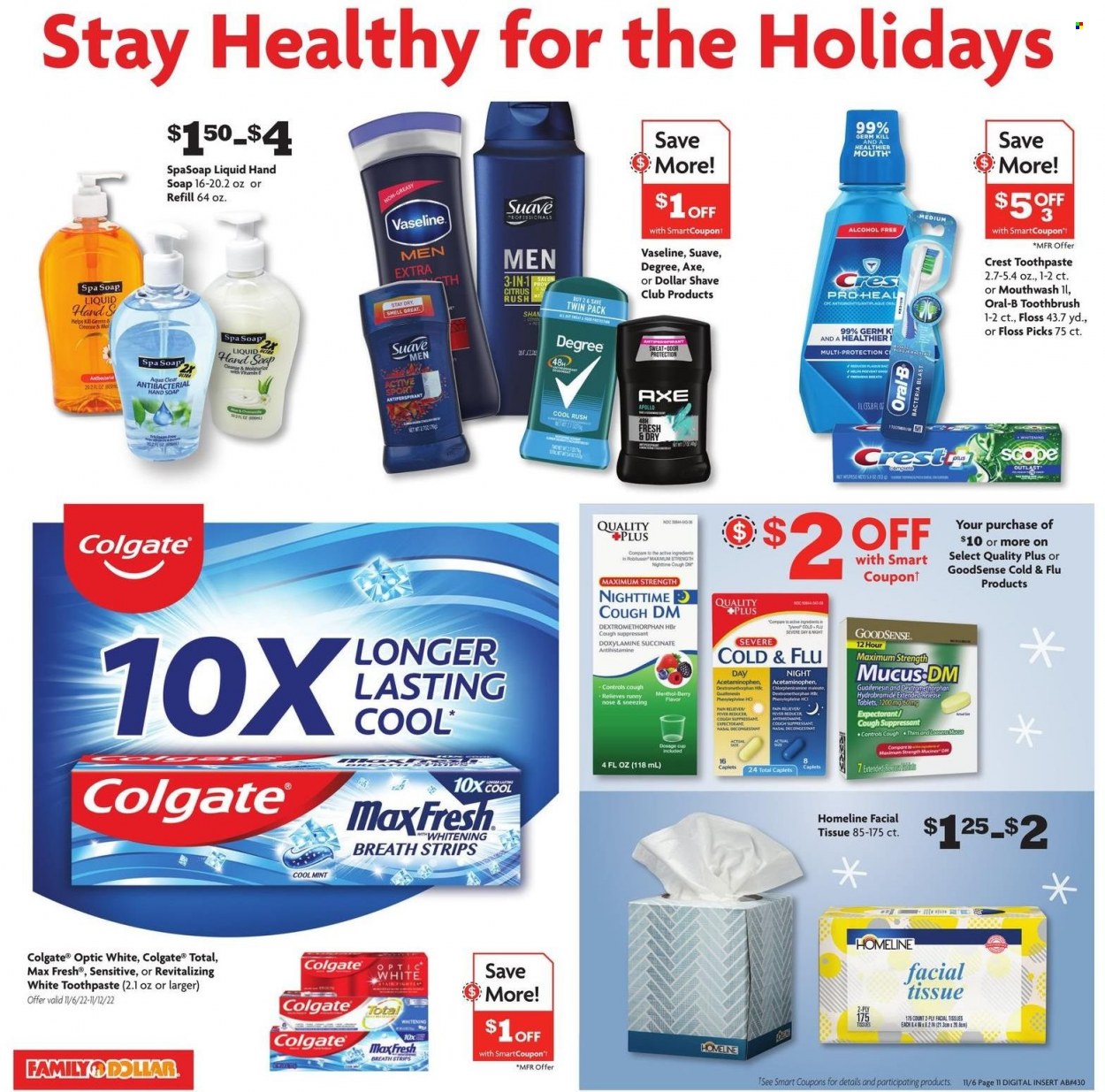 Family Dollar ad - 11/06/2022 - 11/12/2022. Page 18