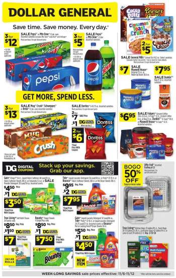 Dollar General Flyer - 11/06/2022 - 11/12/2022.