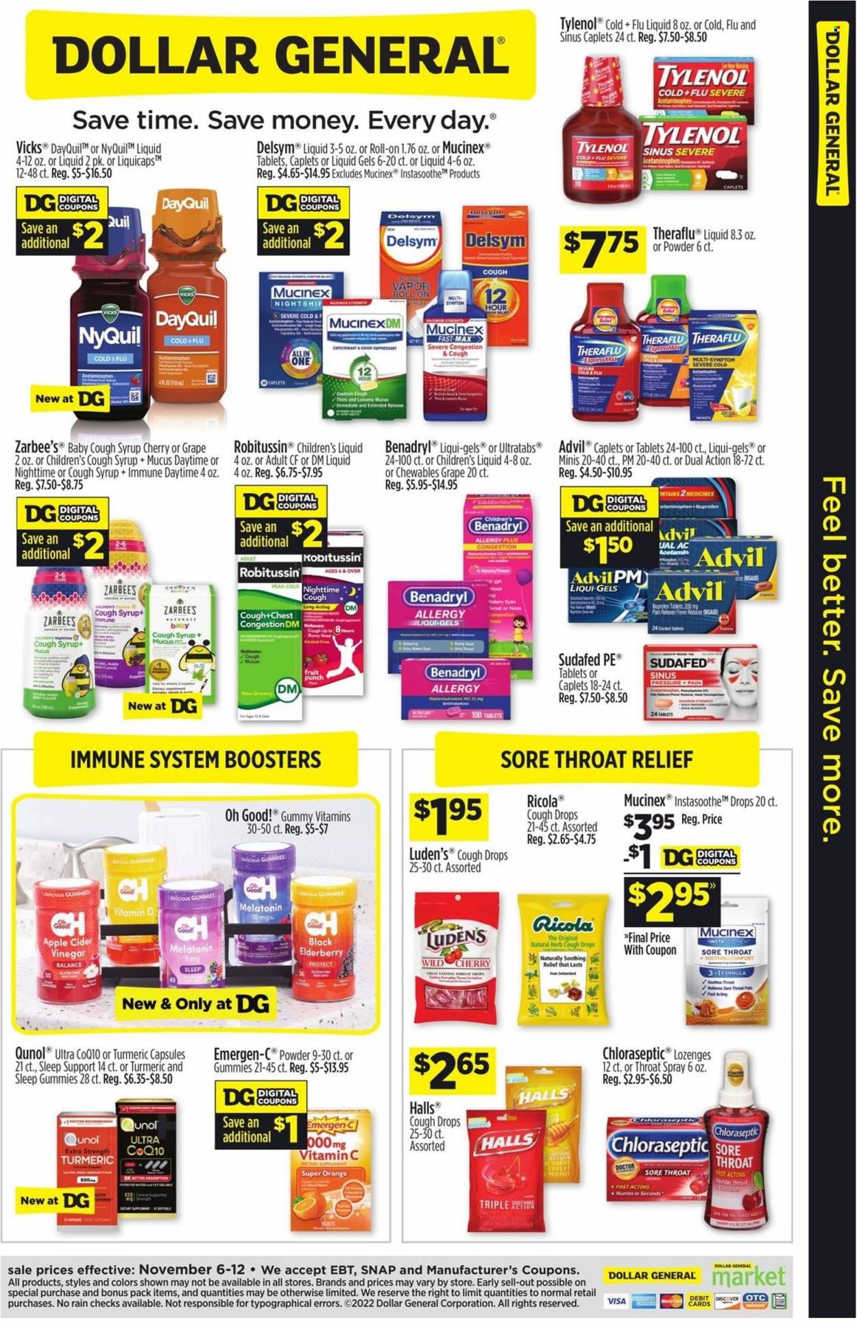 Dollar General ad - 11/06/2022 - 11/12/2022. Page 9