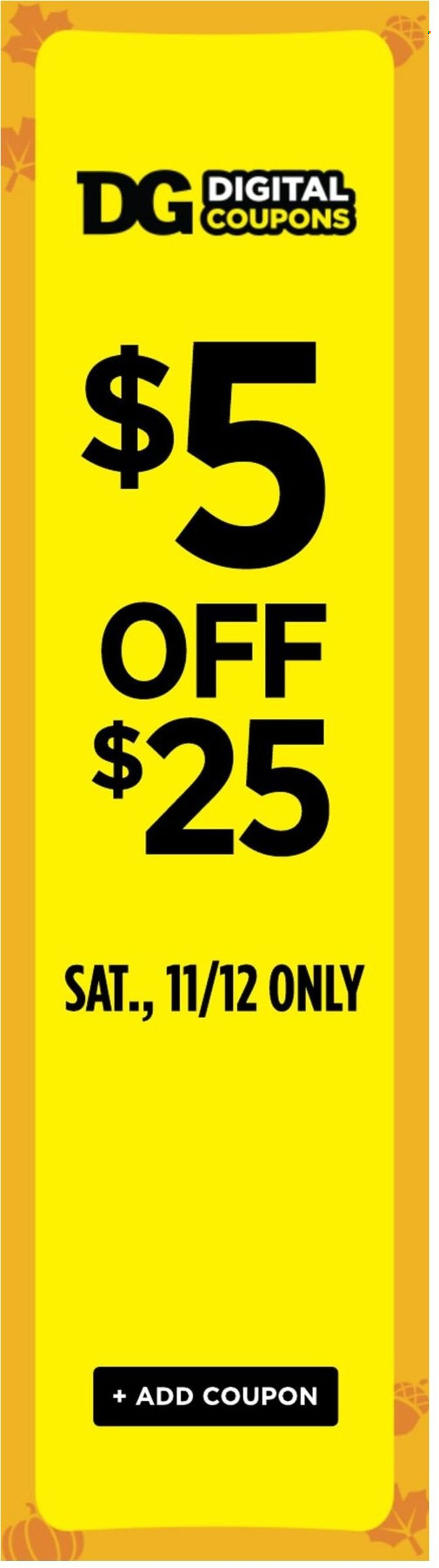 Dollar General ad - 11/06/2022 - 11/12/2022. Page 20