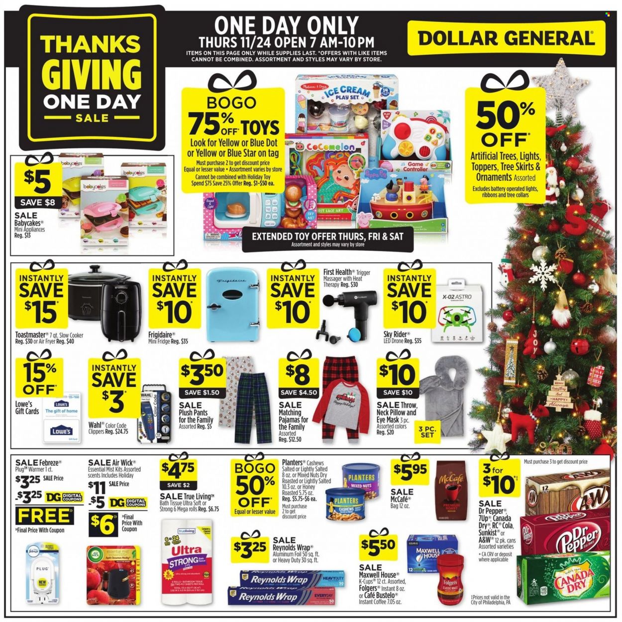 Dollar General ad - 11/24/2022 - 11/26/2022. Page 1