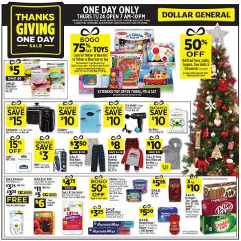 Dollar General Flyer - 11/06/2022 - 11/12/2022.