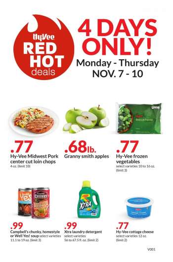 Hy-Vee Flyer - 11/07/2022 - 11/10/2022.