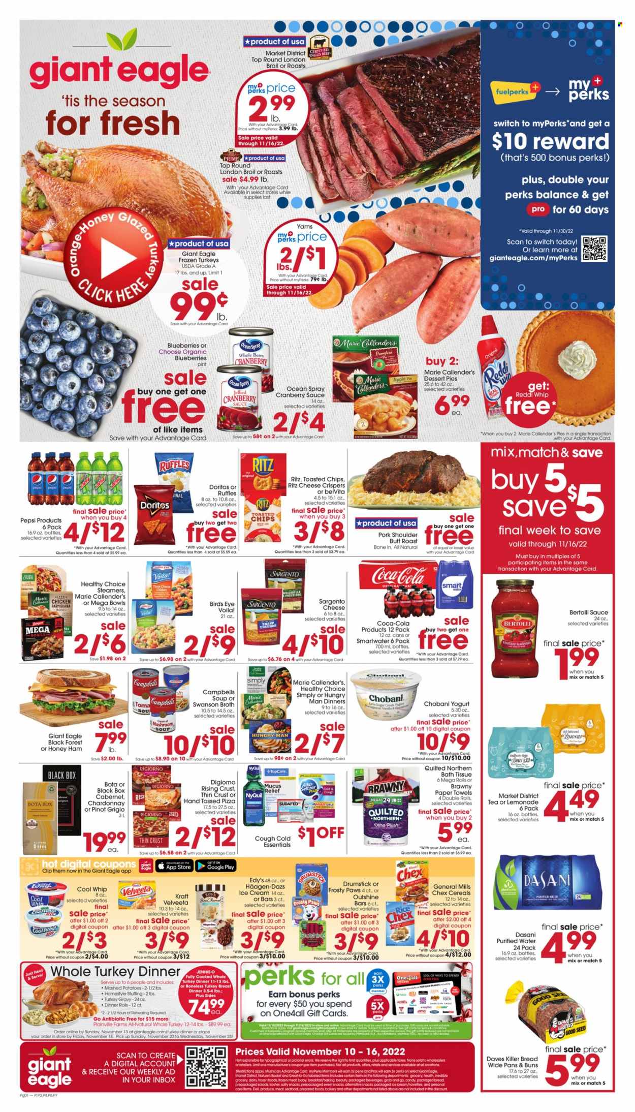 Giant Eagle ad - 11/10/2022 - 11/16/2022. Page 1