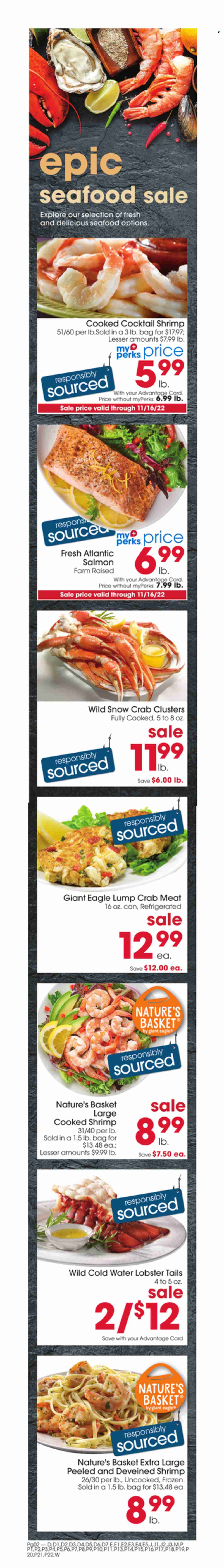 Giant Eagle ad - 11/10/2022 - 11/16/2022. Page 9