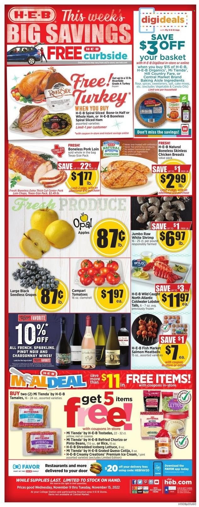 H-E-B ad - 11/09/2022 - 11/15/2022. Page 1