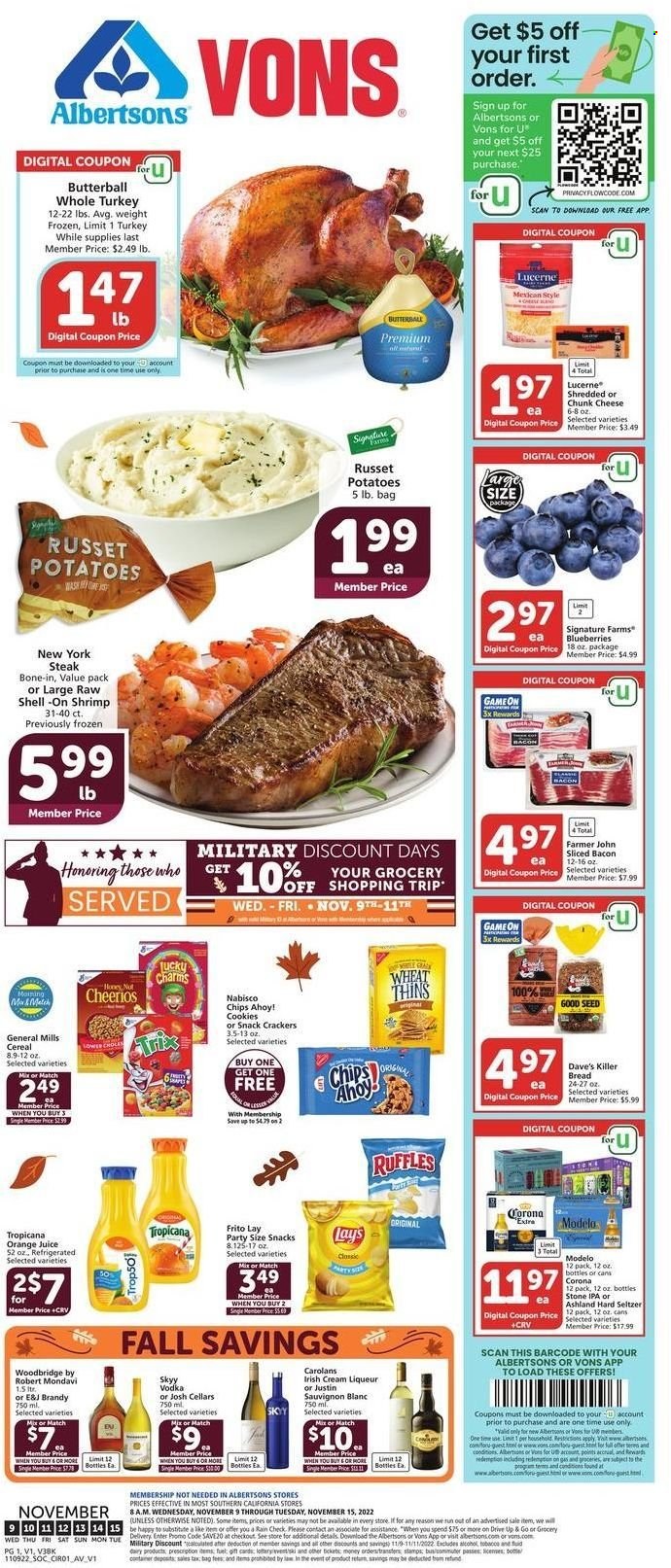 Vons ad - 11/09/2022 - 11/15/2022. Page 1