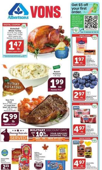Vons Flyer - 11/09/2022 - 11/15/2022.