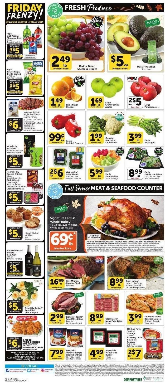 Vons ad - 11/09/2022 - 11/15/2022. Page 6